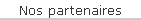 Nos partenaires